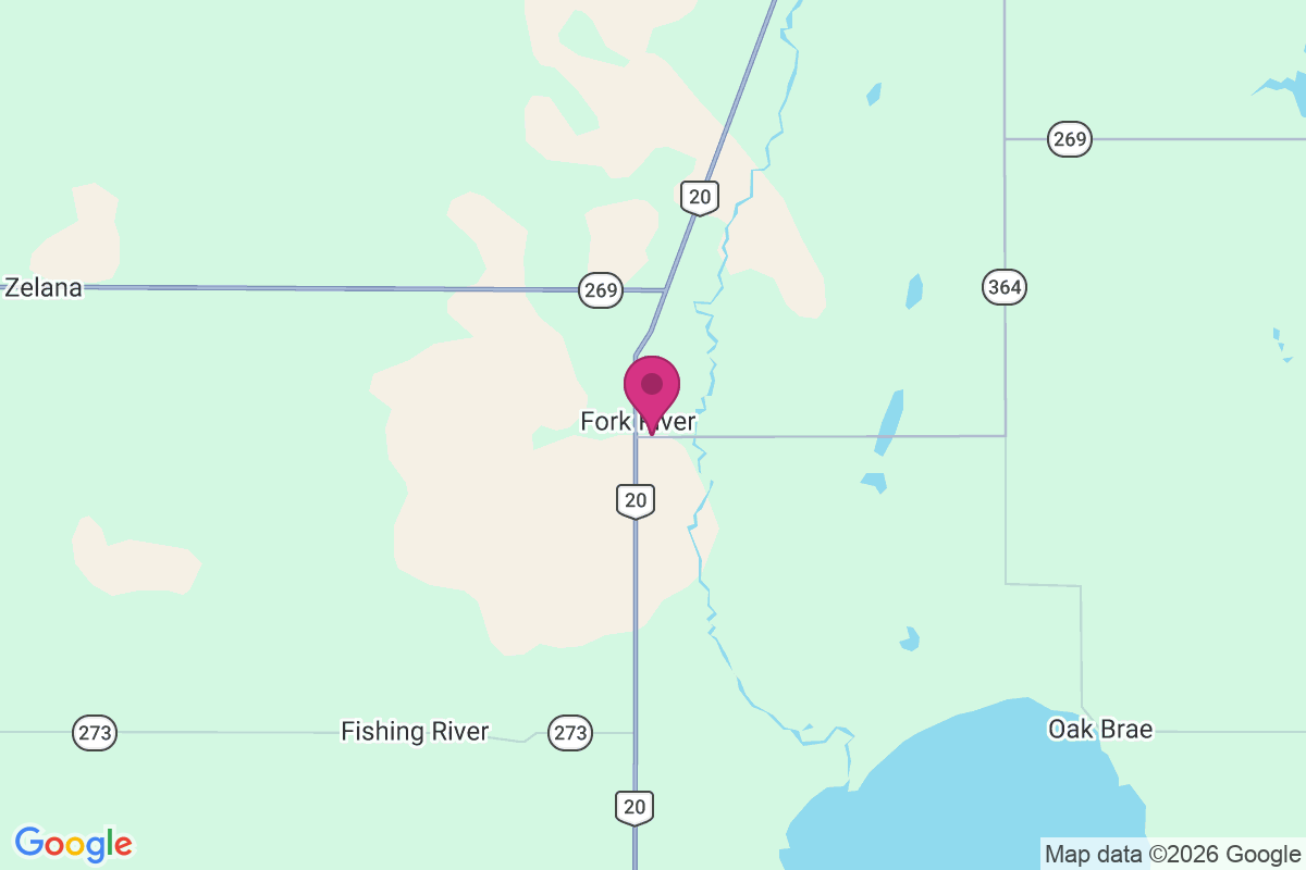 Carte de Fork River