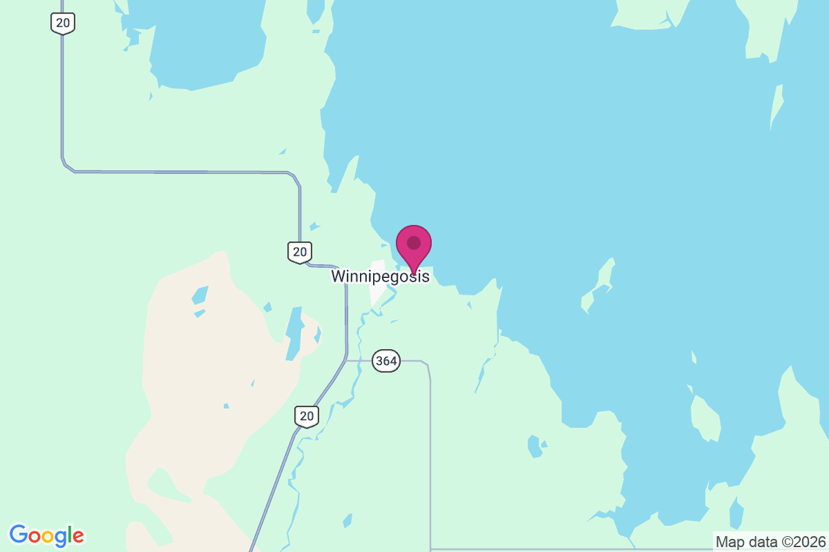 Carte de Winnipegosis