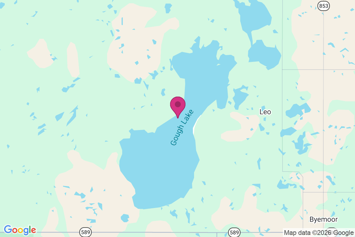 Carte de Gough Lake