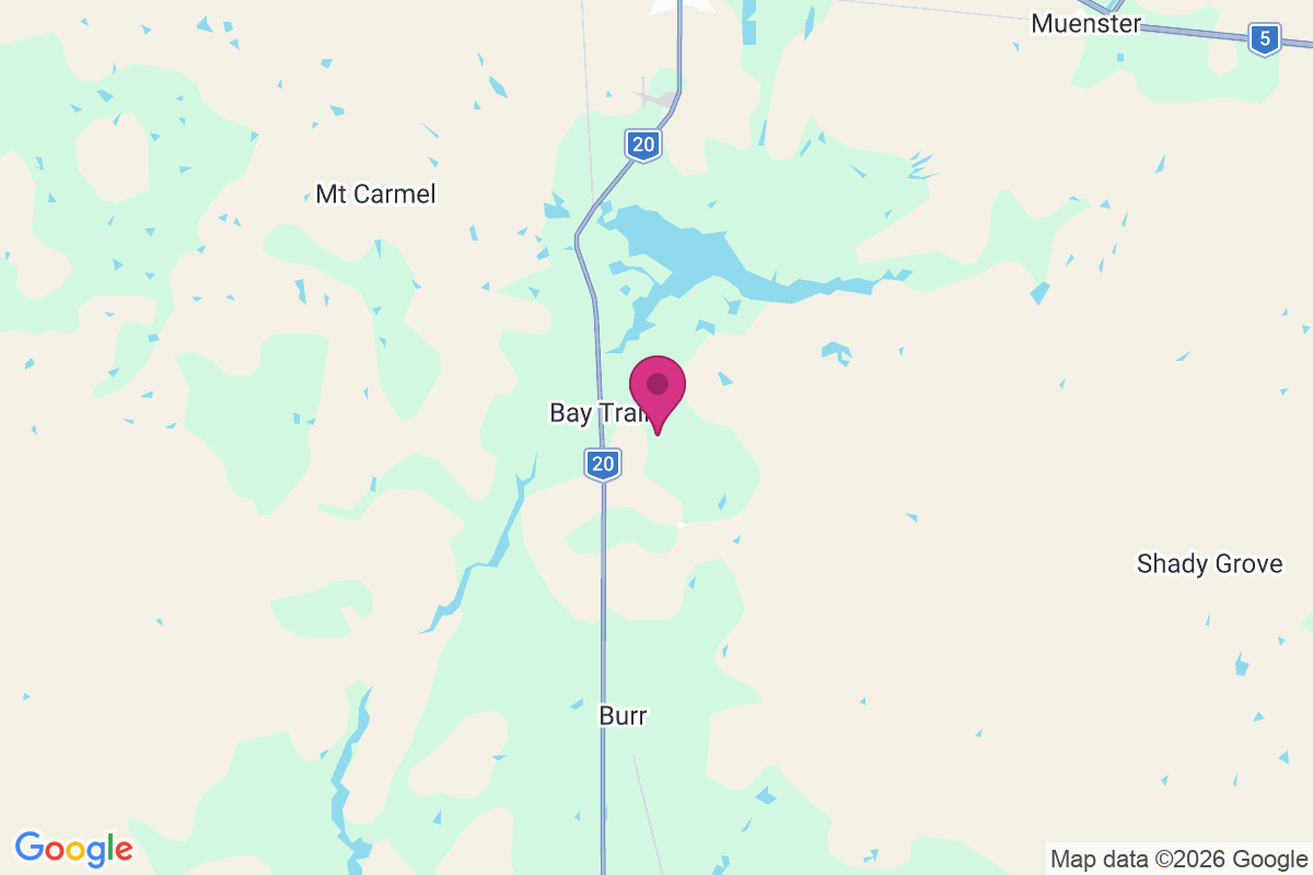 Carte de Bay Trail