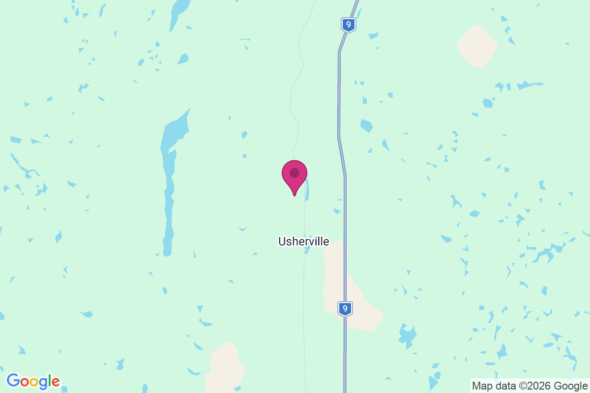 Carte de Usherville