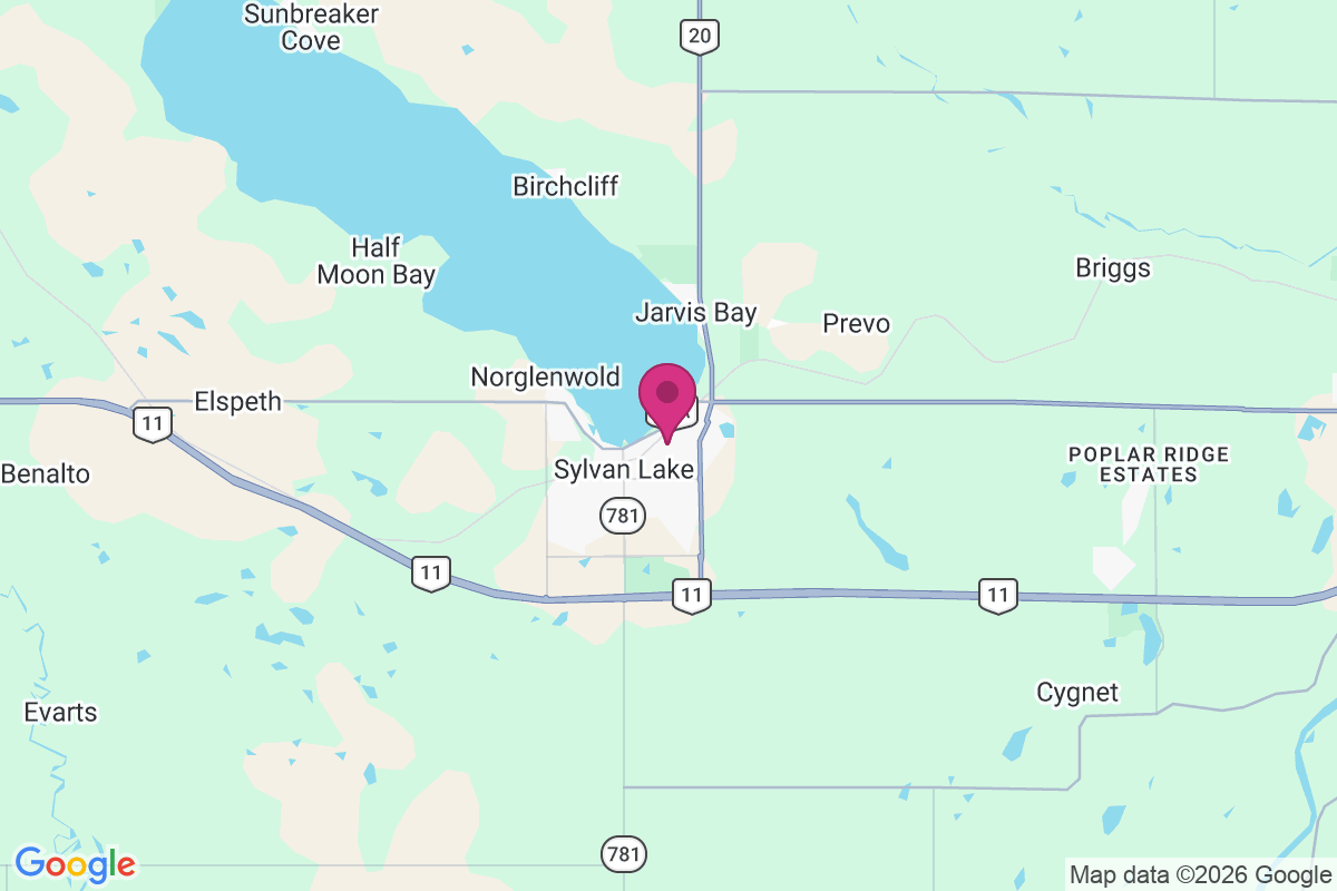 Carte de Sylvan Lake