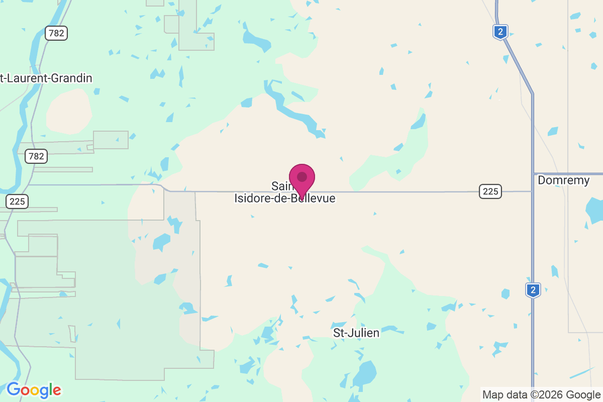 Carte de Saint-Isidore-de-Bellevue