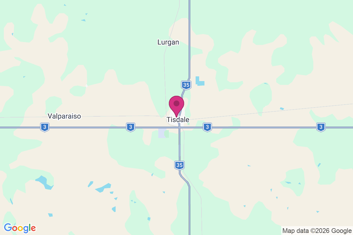 Carte de Tisdale