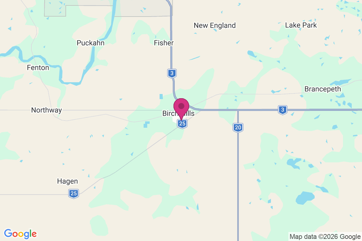 Carte de Birch Hills