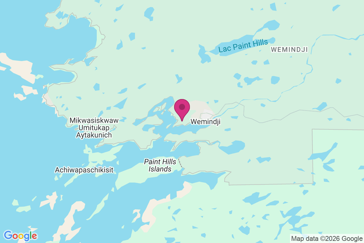 Carte de Wemindji