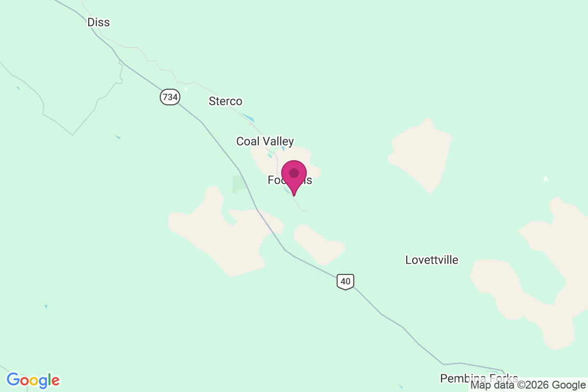 Carte de Foothills