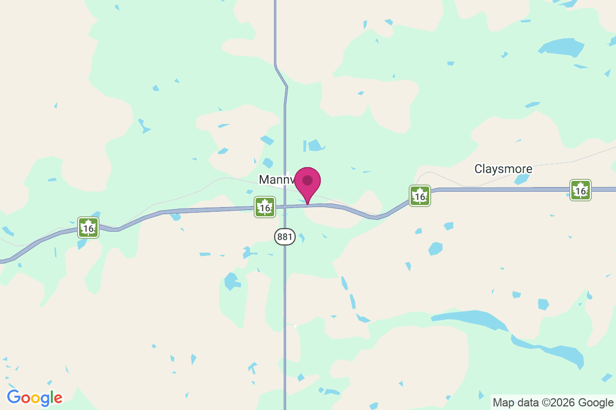 Carte de Mannville