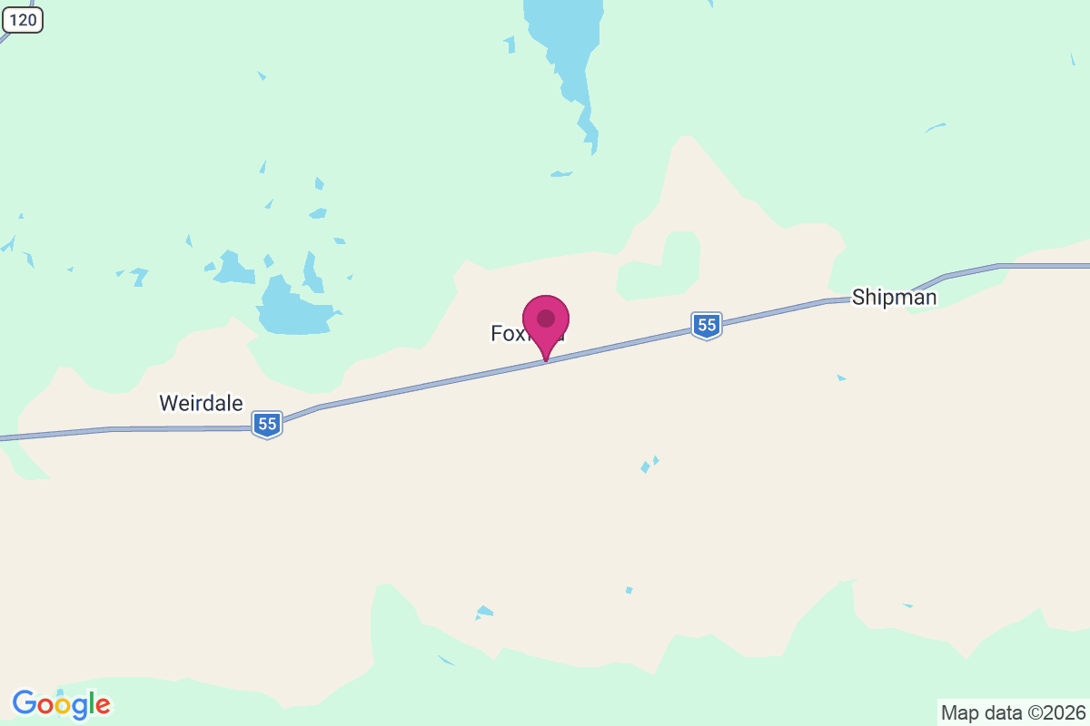 Carte de Foxford