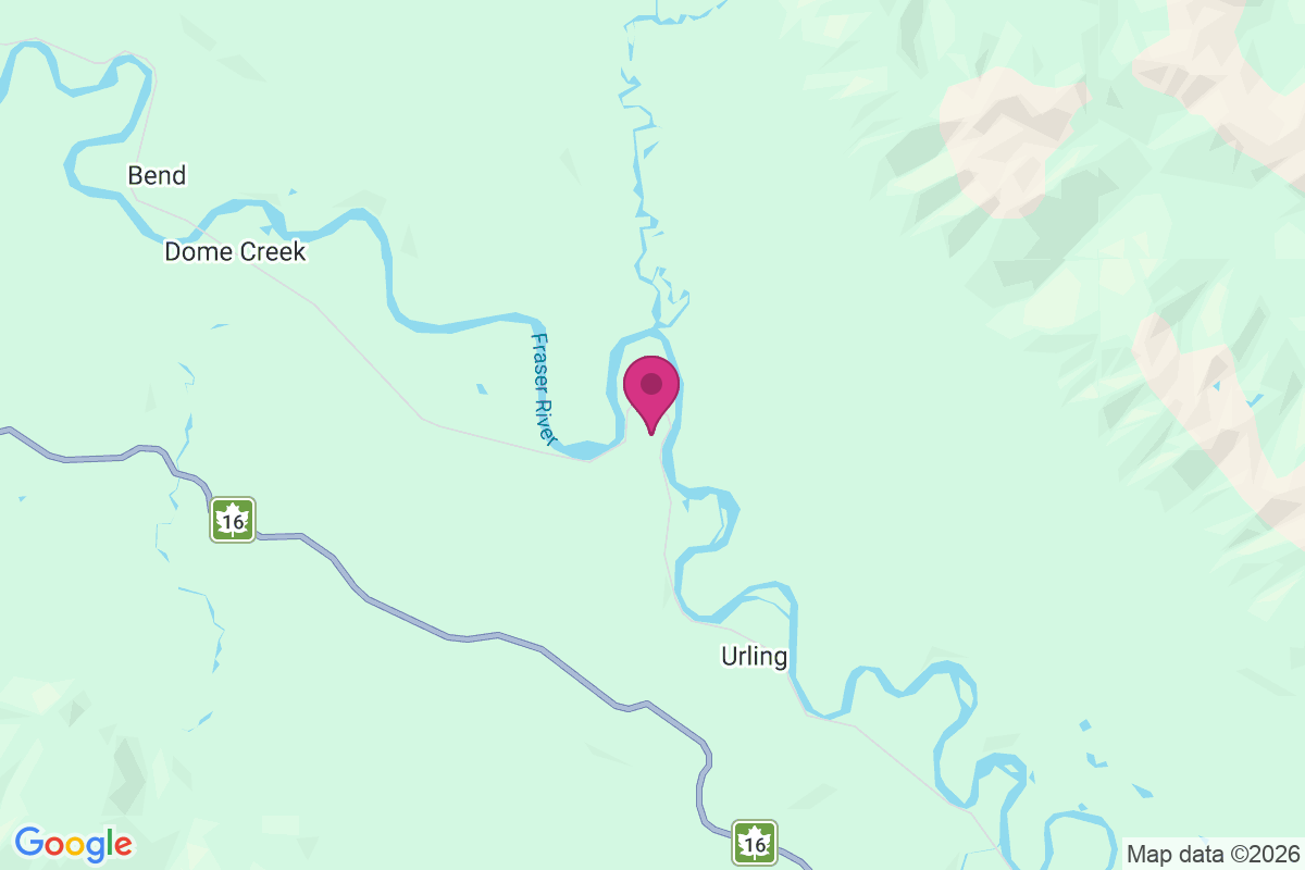 Carte de Crescent Spur
