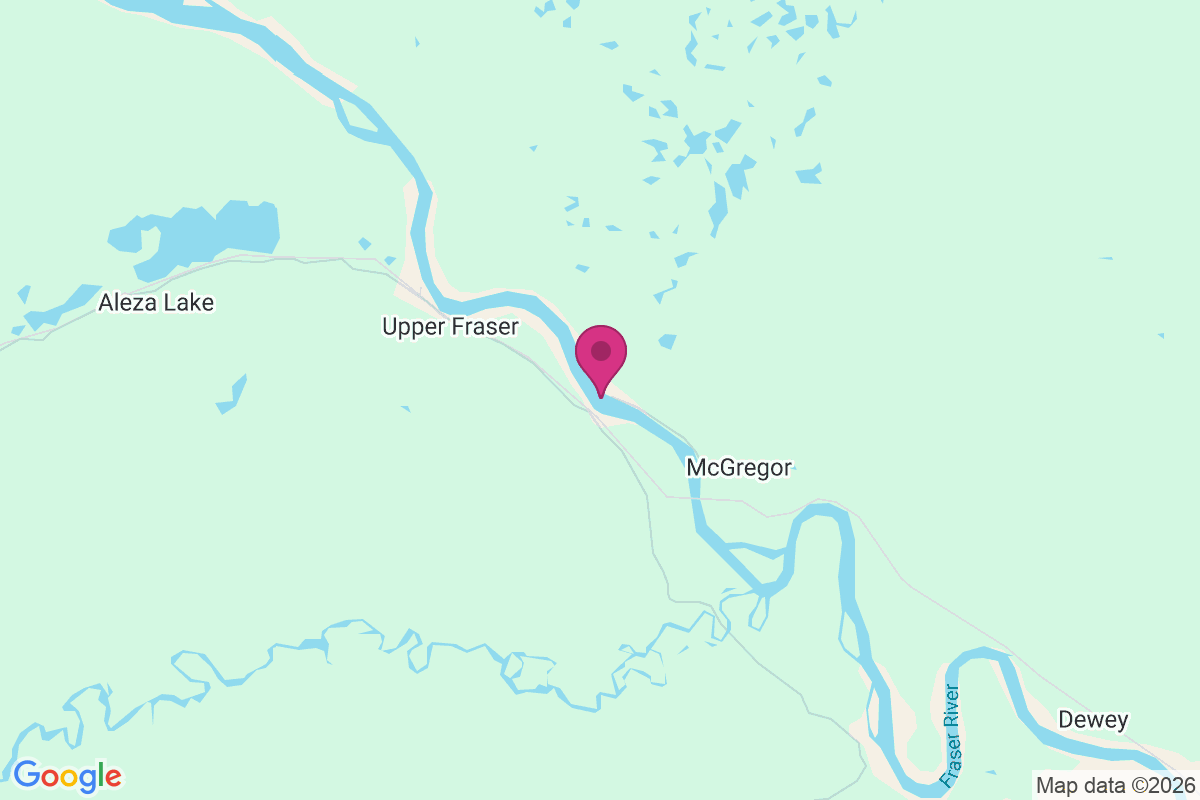 Carte de Upper Fraser