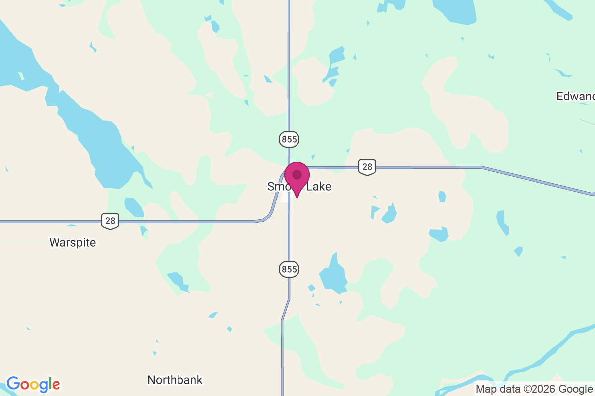 Carte de Smoky Lake