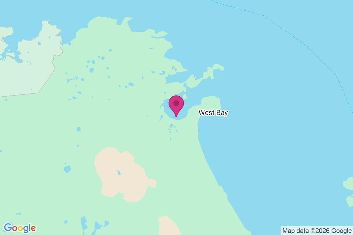 Carte de West Bay