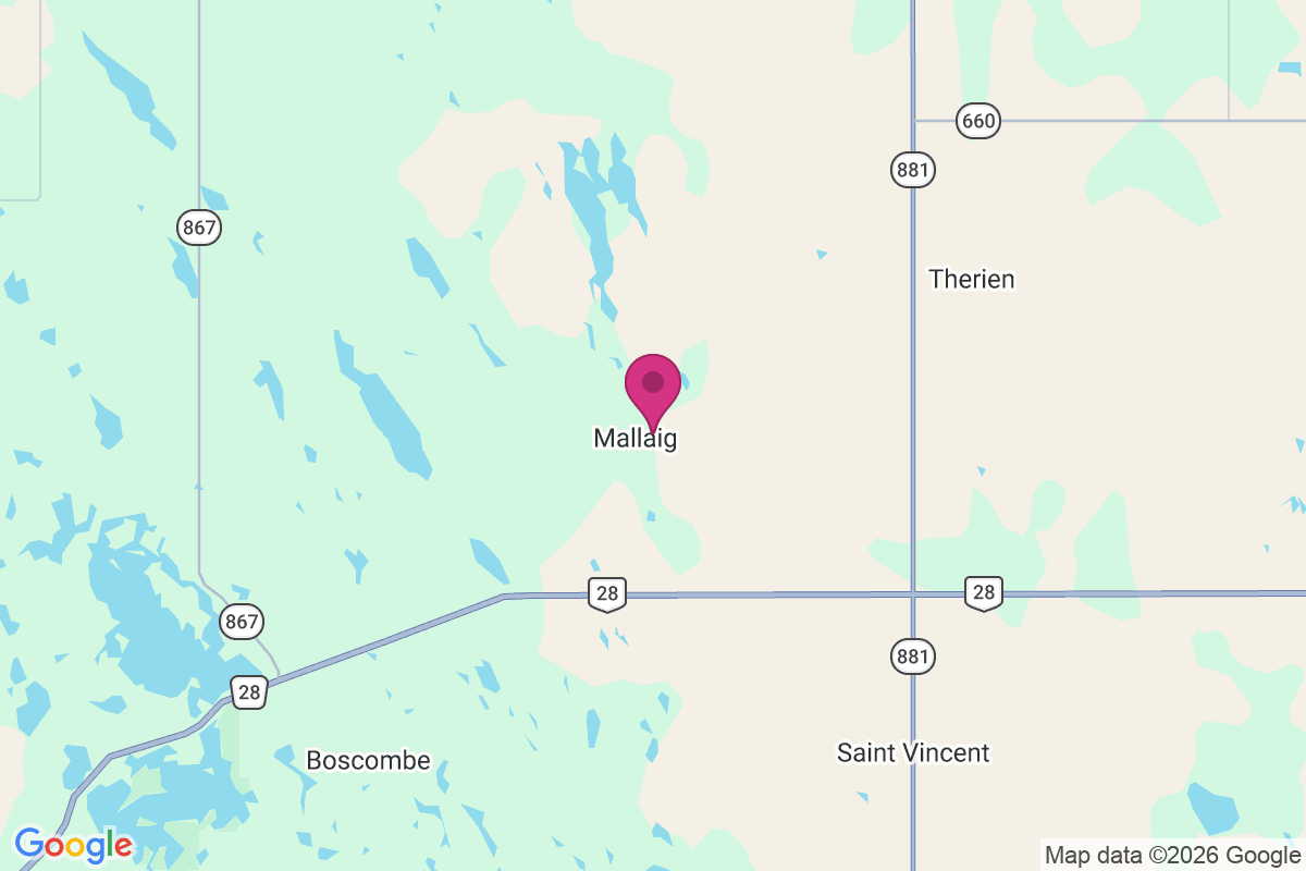 Carte de Mallaig