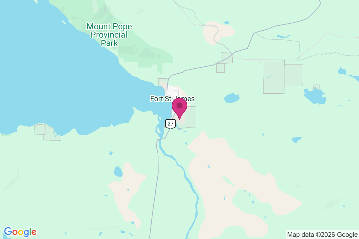 Carte de Fort James
