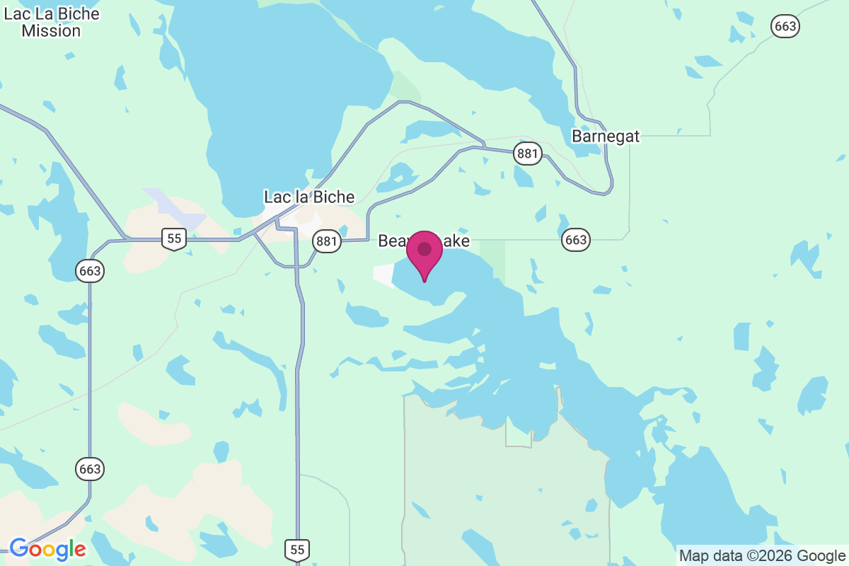 Carte de Beaver Lake
