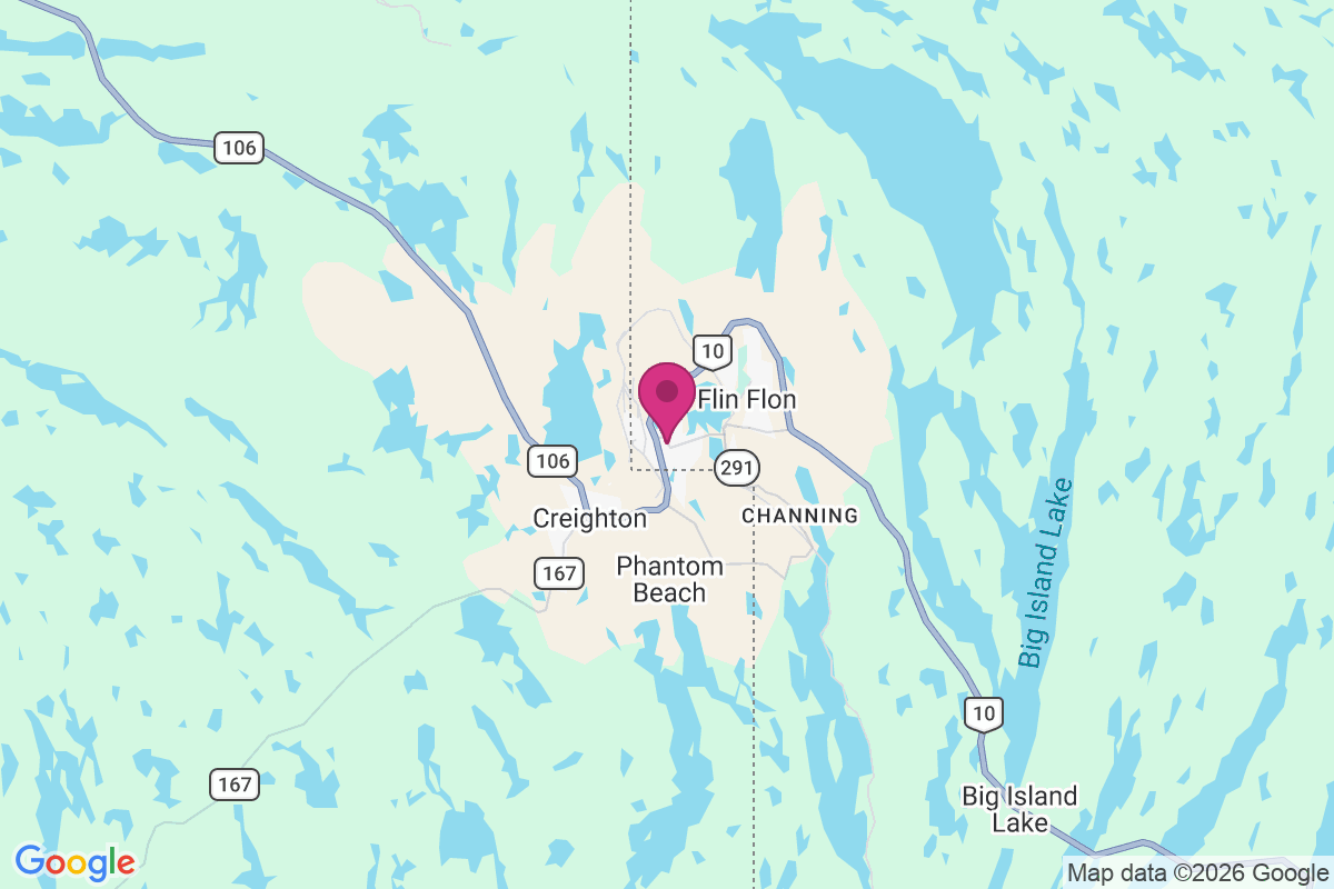Carte de Flin Flon