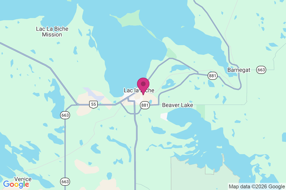 Carte de Lac La Biche