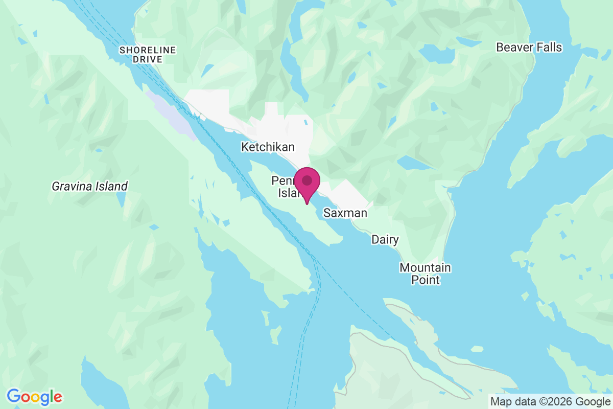 Carte de Pennock Island