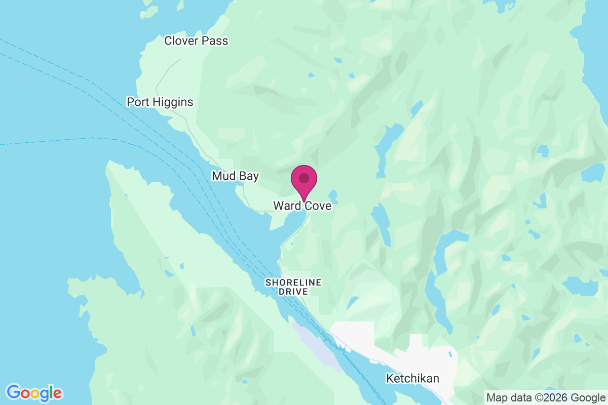 Carte de Ward Cove