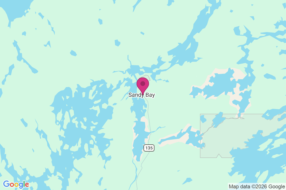Carte de Sandy Bay