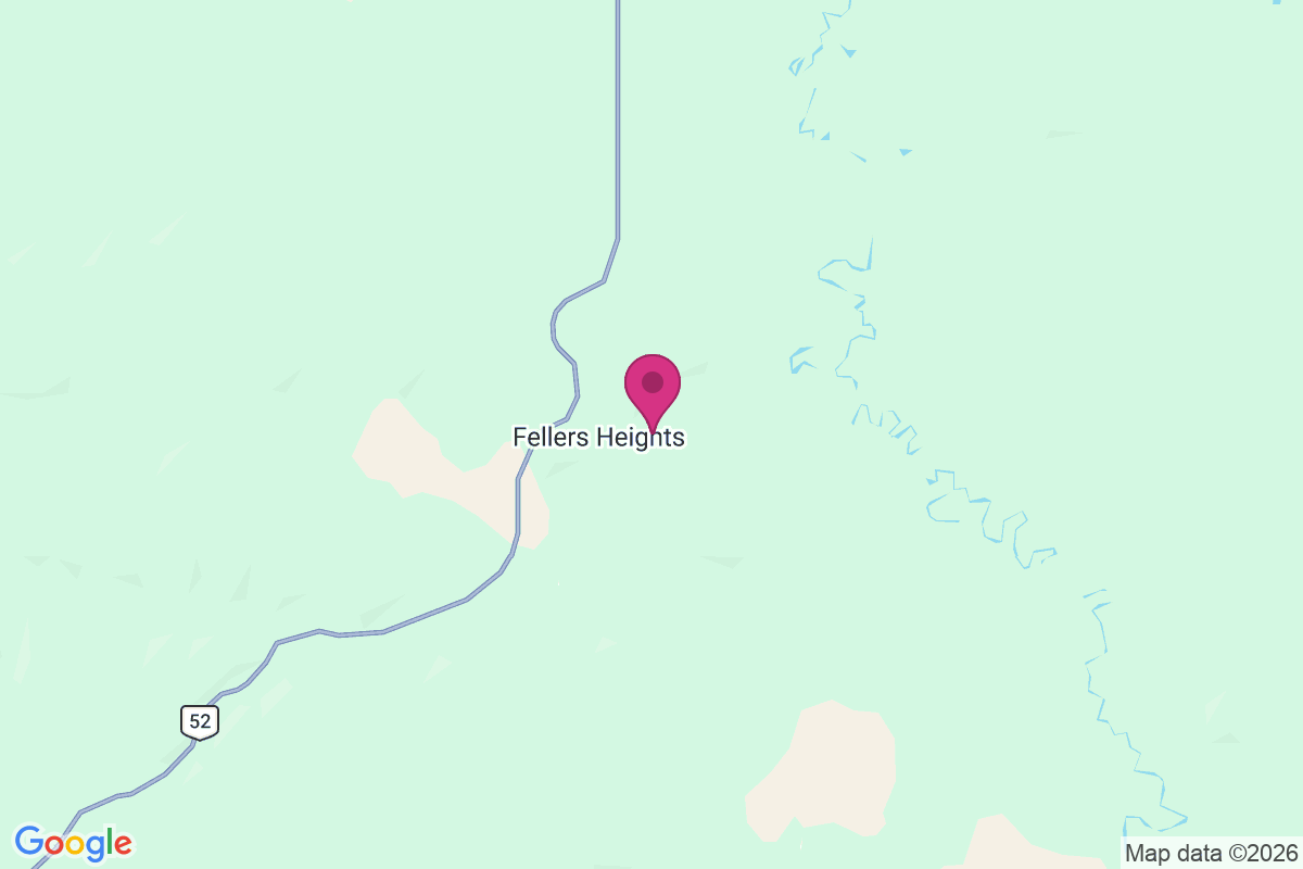 Carte de Fellers Heights