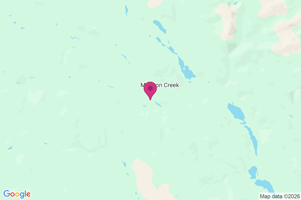 Carte de Manson Creek