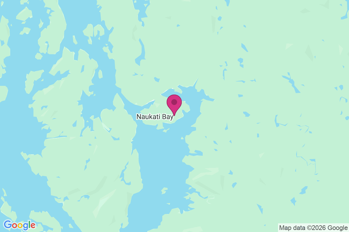Carte de Naukati Bay