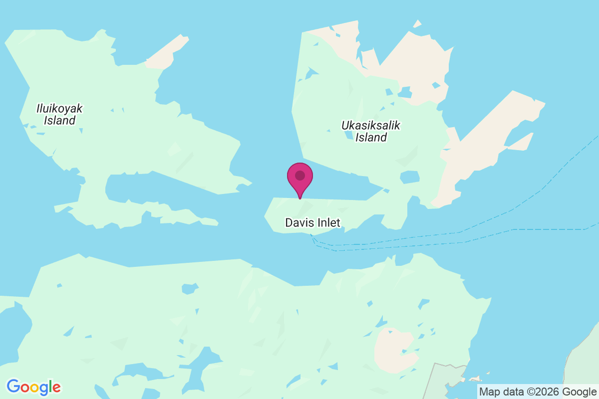Carte de Natuashish