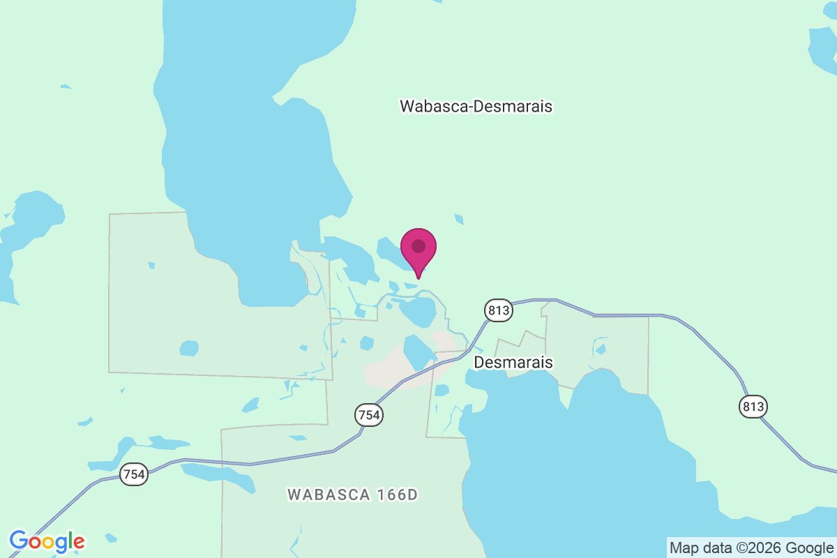 Carte de Wabasca-Desmarais