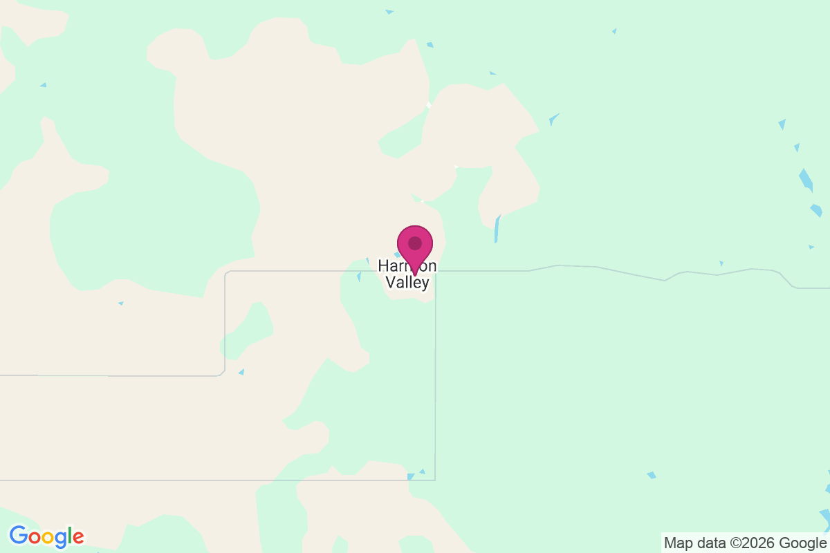 Carte de Harmon Valley