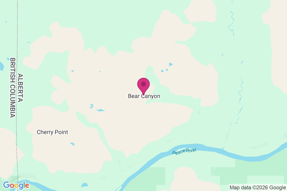 Carte de Bear Canyon