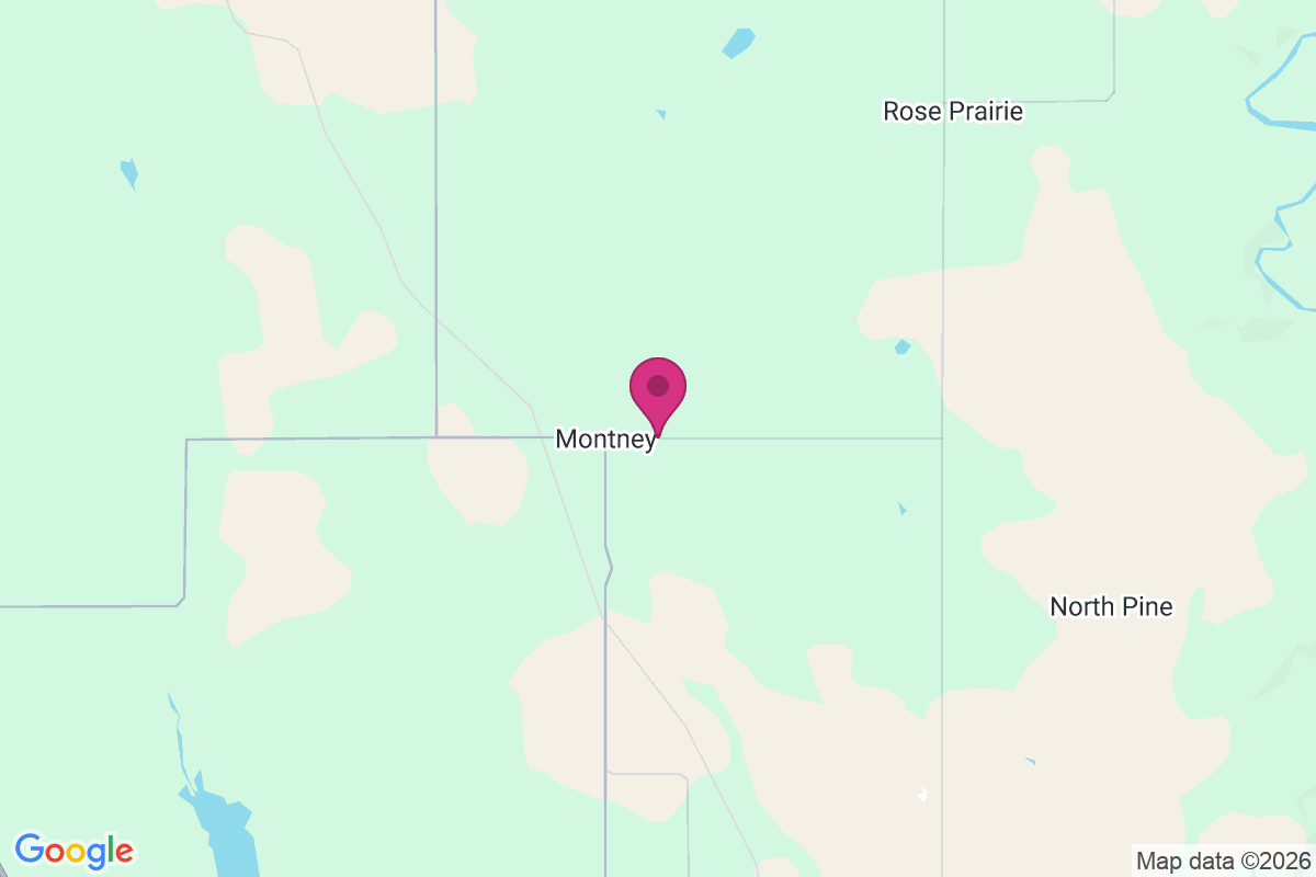 Carte de Montney