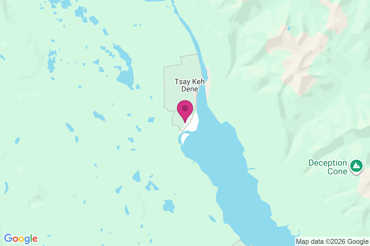 Carte de Tsay Keh Dene