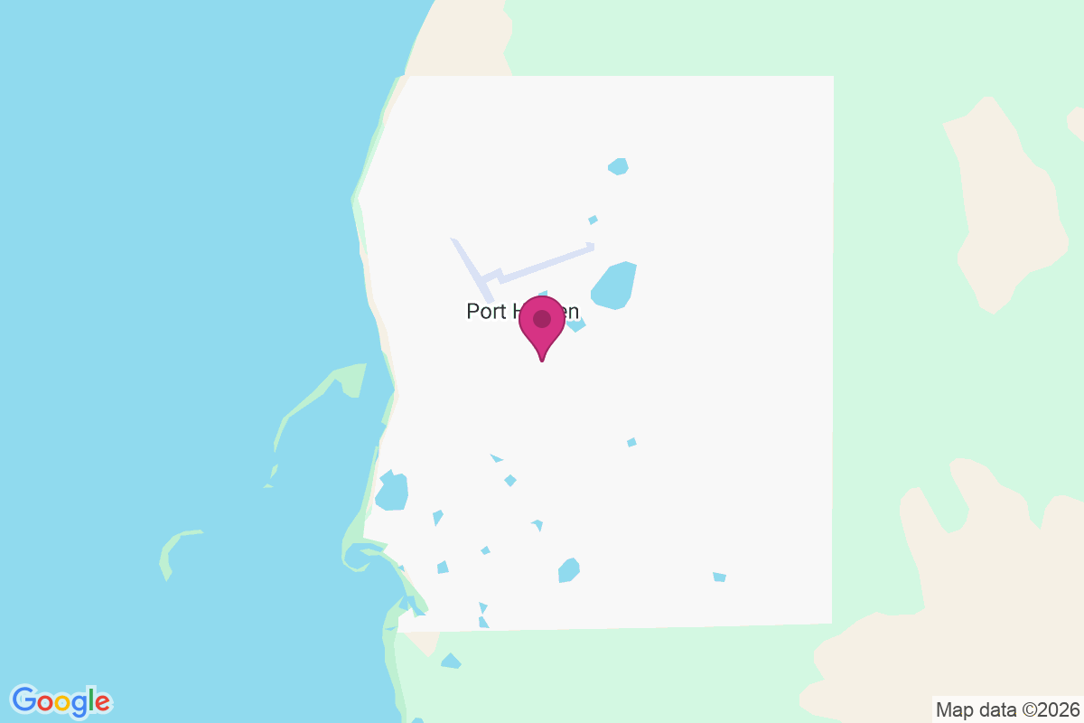 Carte de Port Heiden