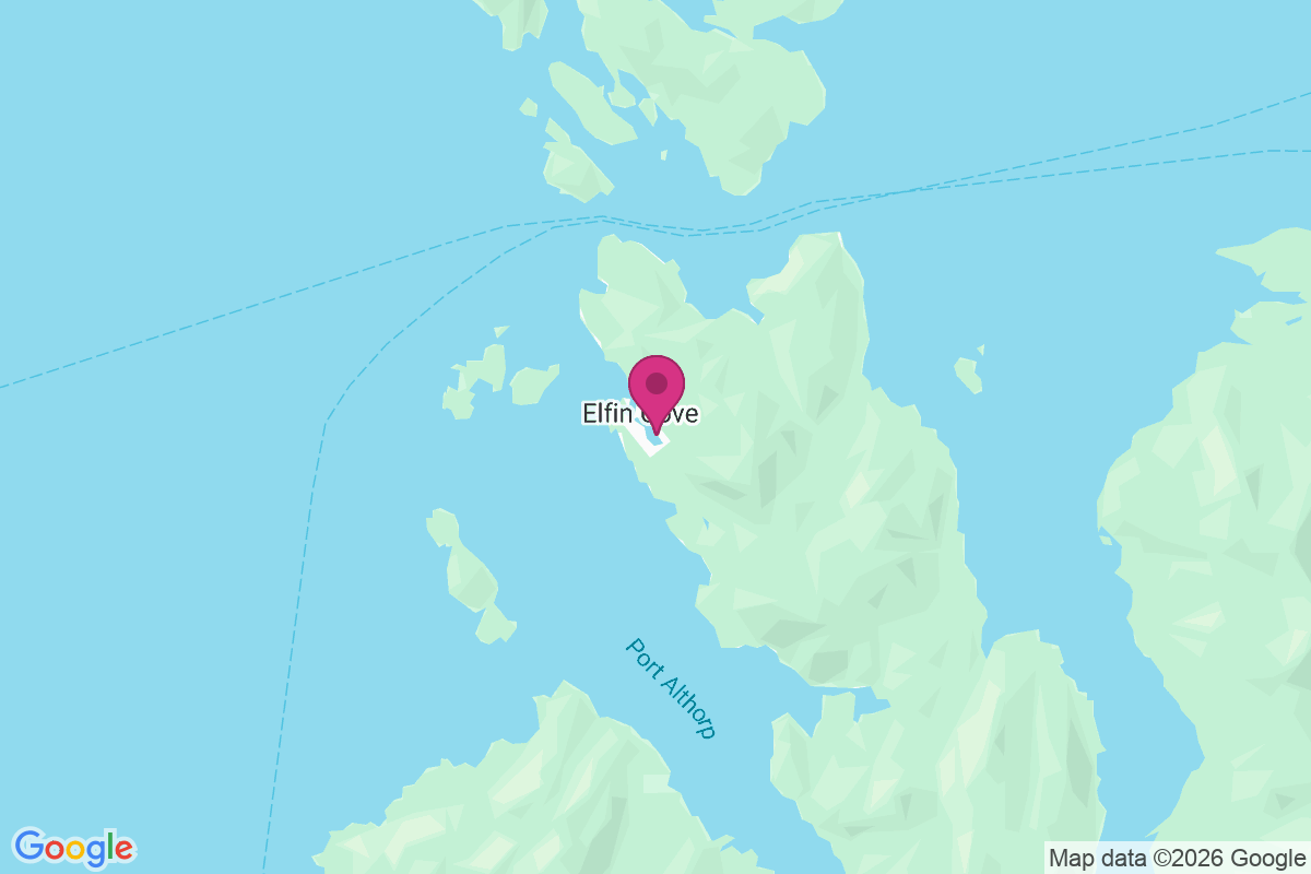 Carte de Elfin Cove