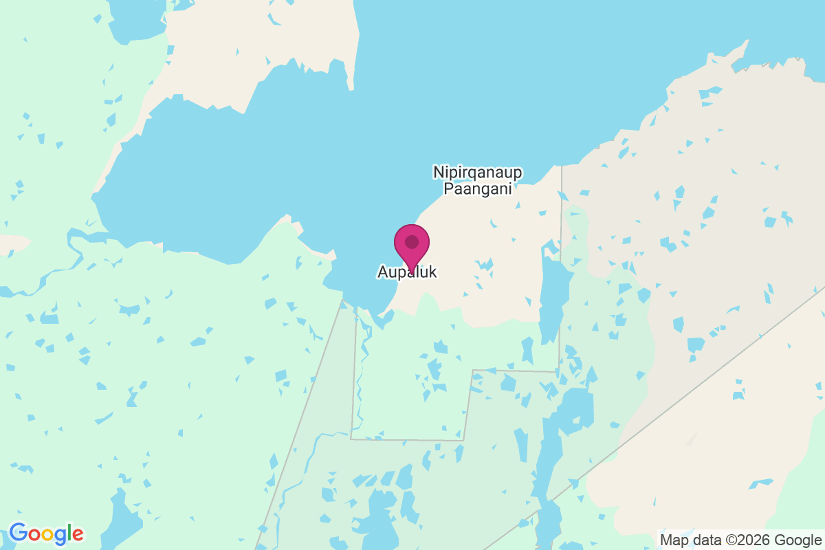 Carte de Aupaluk