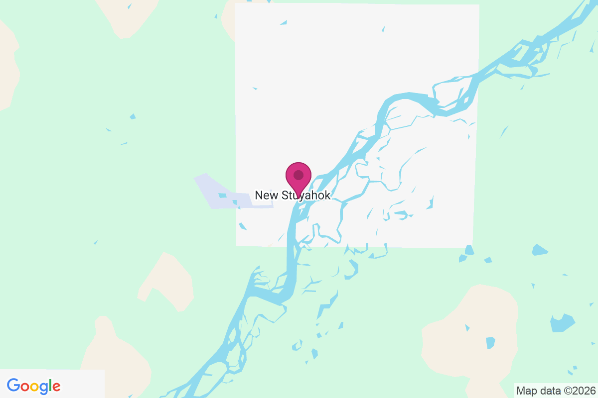 Carte de New Stuyahok