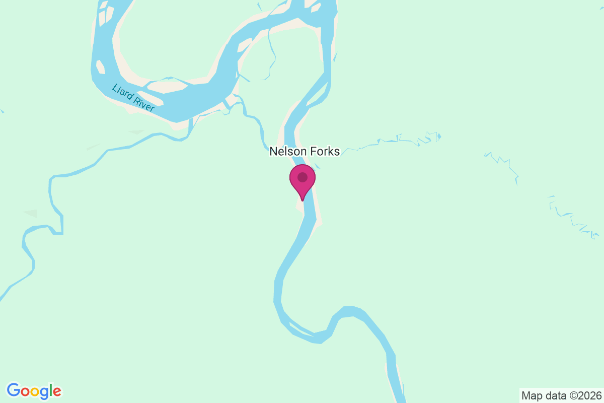 Carte de Nelson Forks