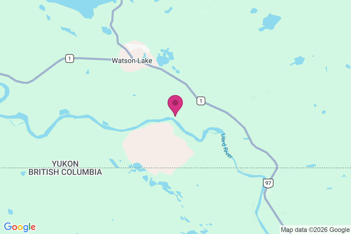 Carte de Watson Lake