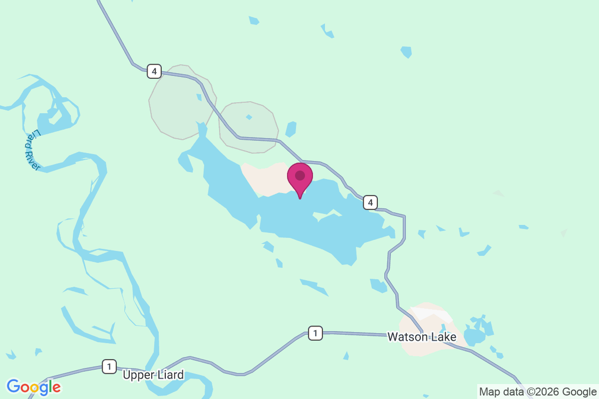 Carte de Watson Lake