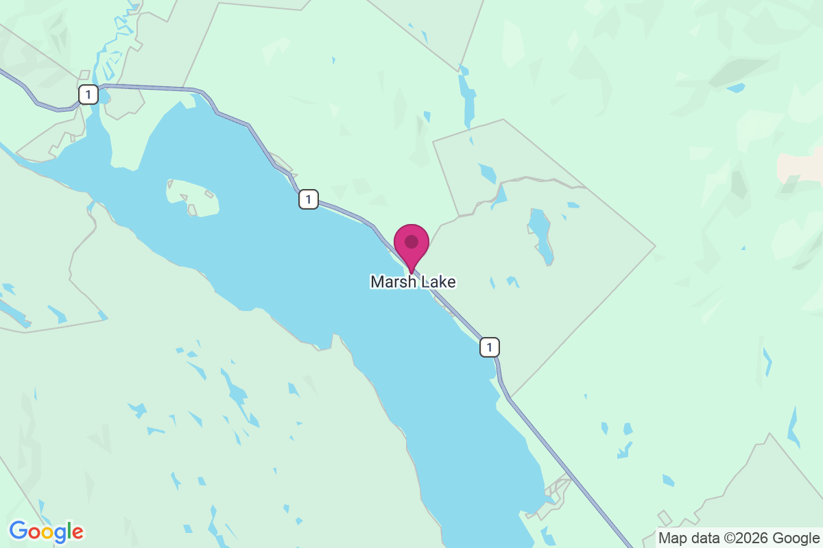 Carte de Marsh Lake
