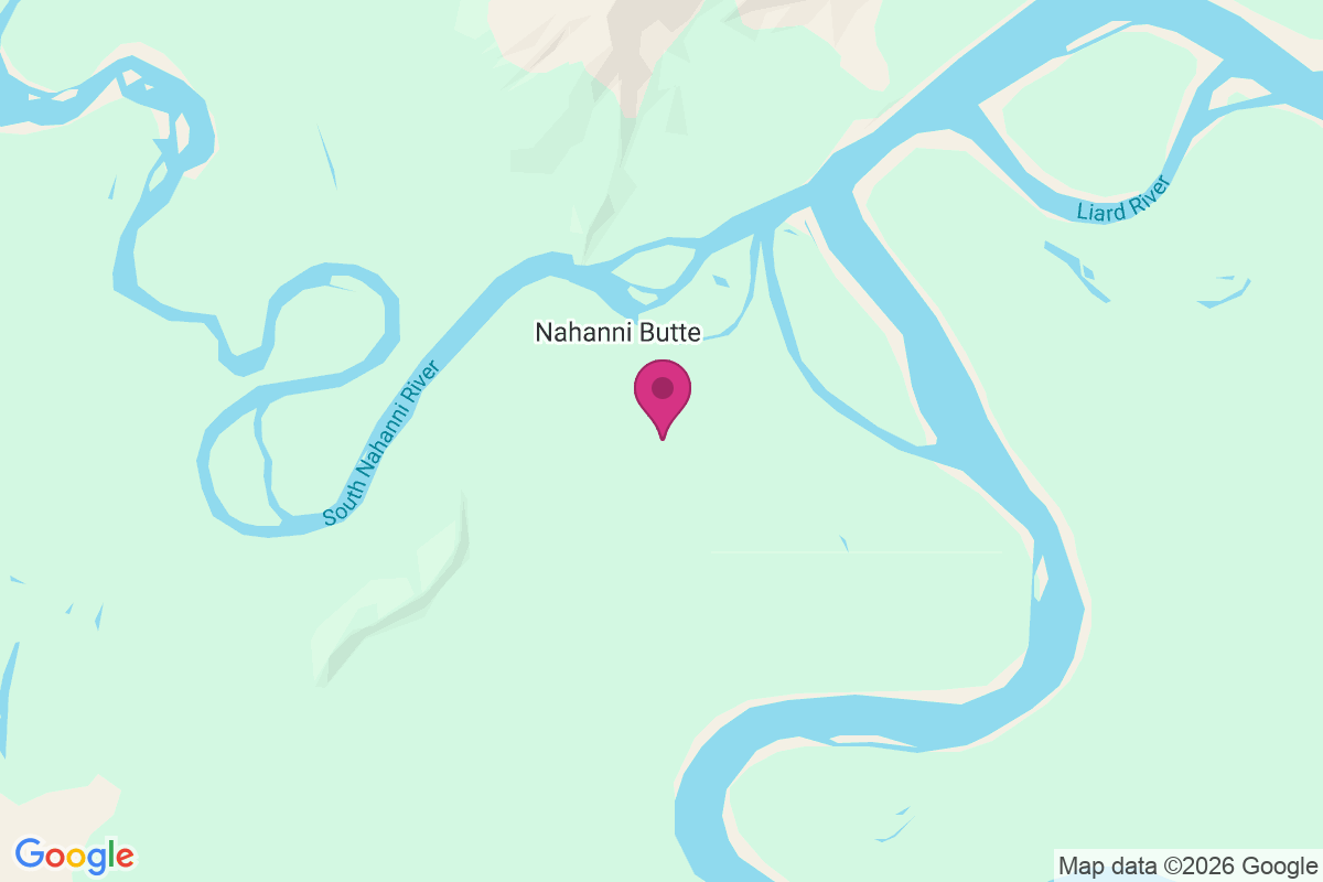 Carte de Nahanni Butte