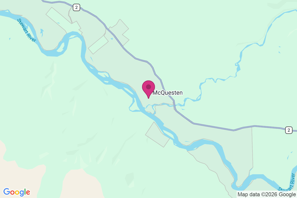Carte de McQuesten