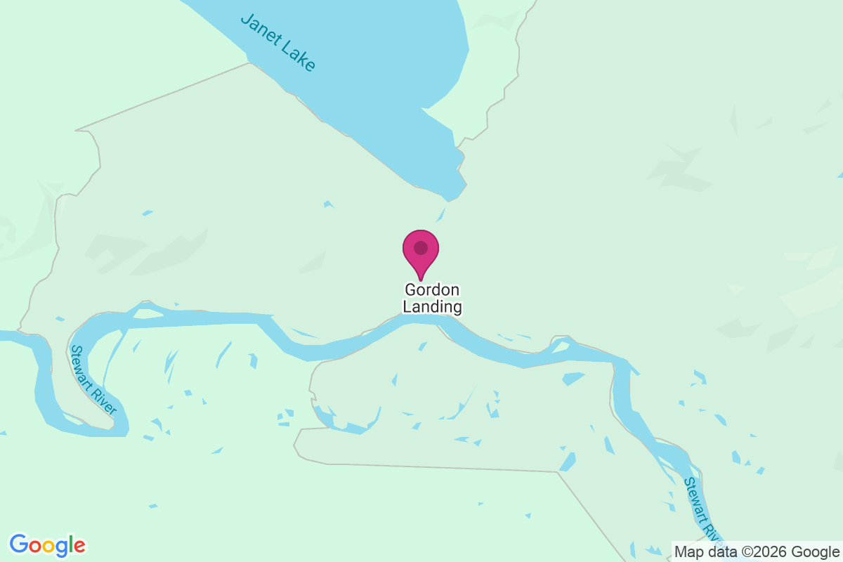 Carte de Gordon Landing