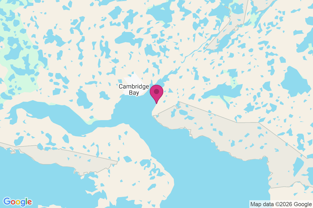 Carte de Cambridge Bay