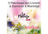 3 Fleuristes qui livrent à domicile à Montréal