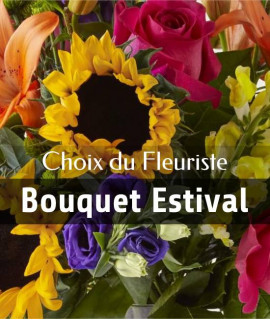 Choix du fleuriste - Bouquet estival