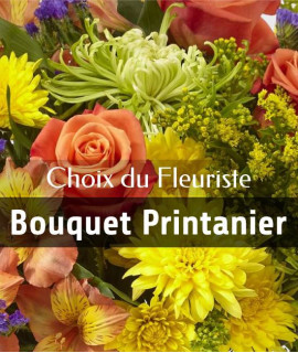 Choix du fleuriste - Bouquet printanier