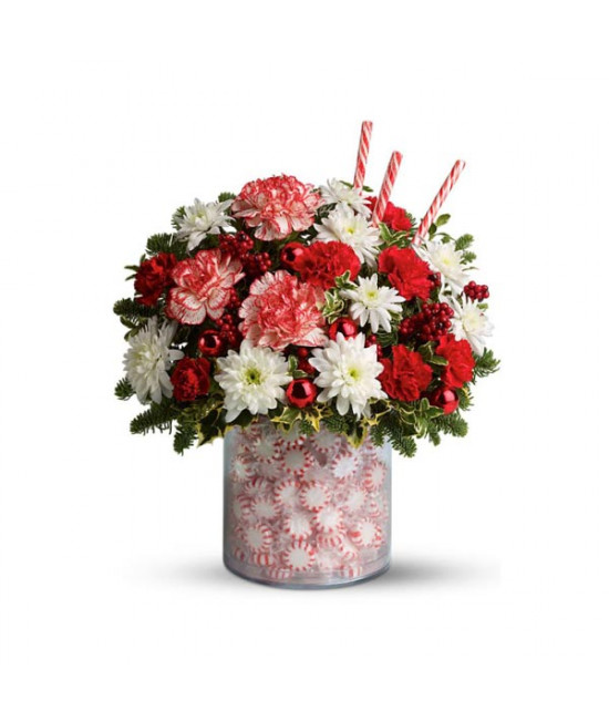 Un Bouquet De Bonbons Dans Un Vase